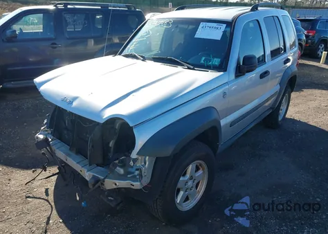 2006 Jeep Liberty Sport из США, поврежденный, VIN 1J4GL48K06W254343